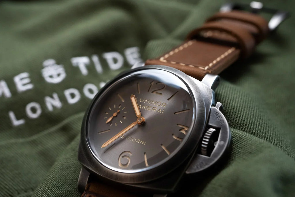 Panerai Luminor 8 Giorni Brown Leather Strap 44mm