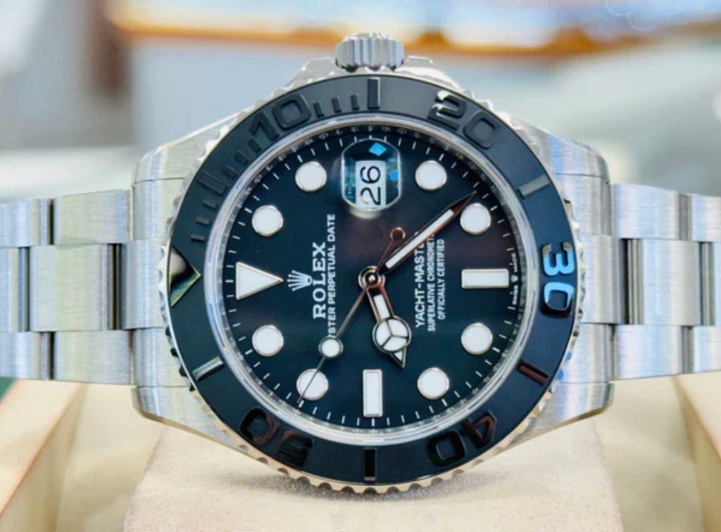 Yacht-Master Steel & Black Dial 40mm