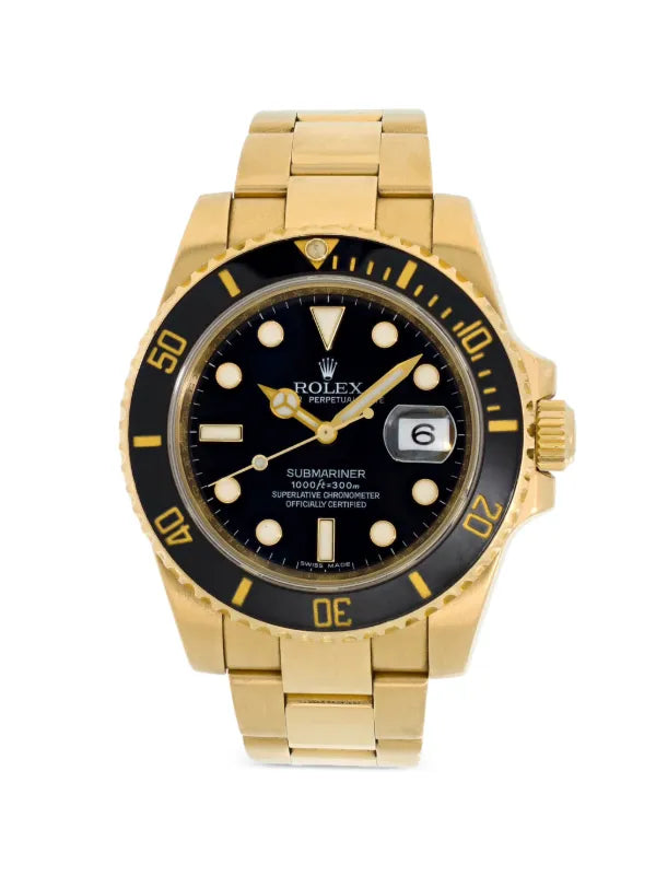 Submariner Gold & Black | Black Dial | 41mm