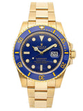 Submariner Blue & Gold | Blue Dial | 41mm