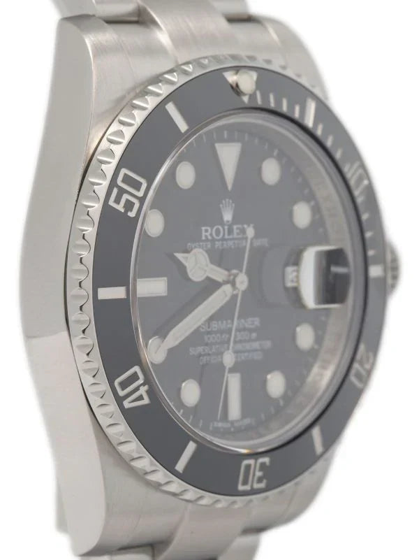 SUBMARINER DATE SS BLACK CERAMIC BEZEL