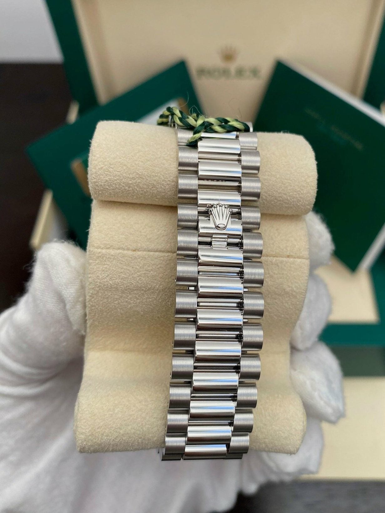 Rolex Day-Date 40 – 228206 Platinum Arabic Dial