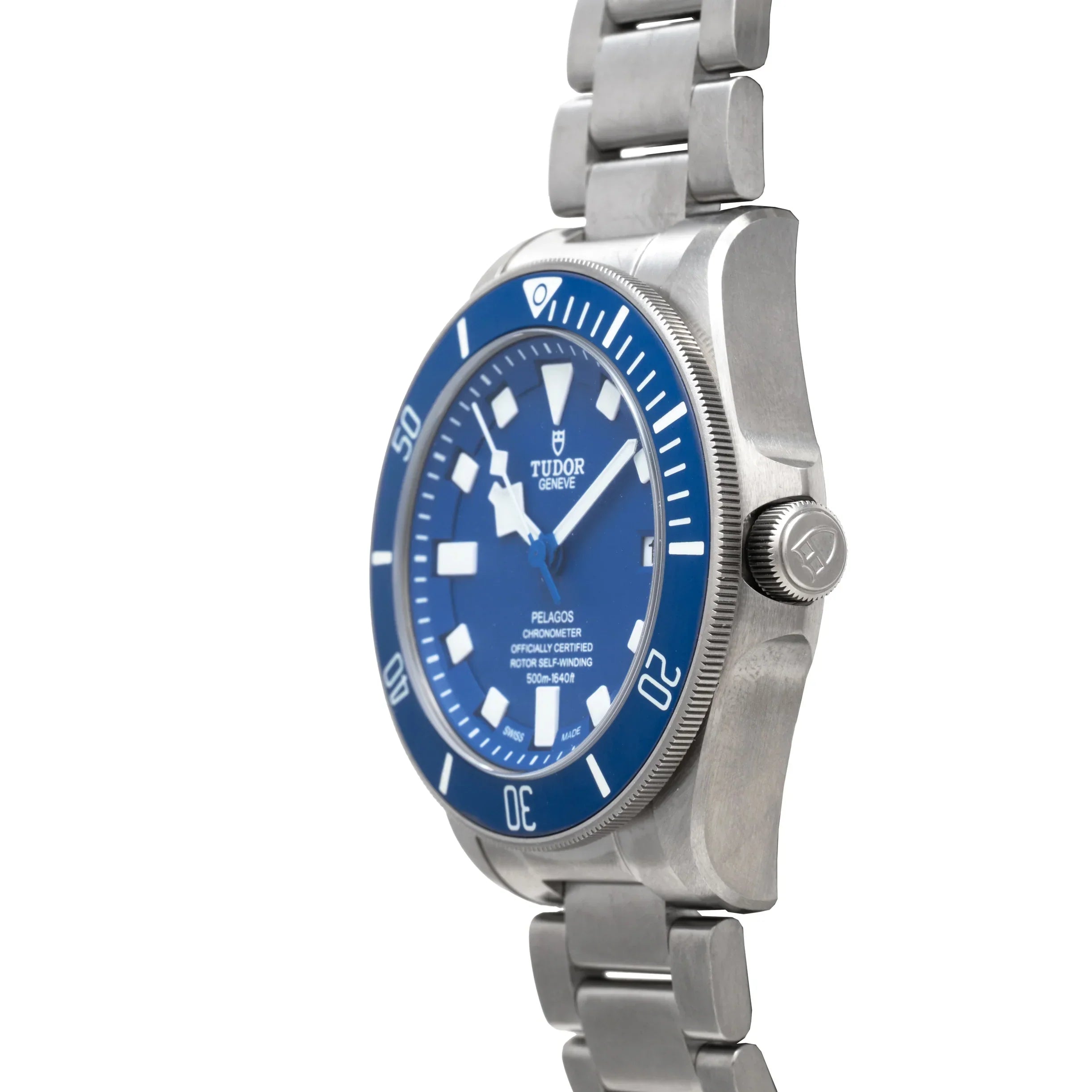 TUDOR Pelagos 42mm Titanium Automatic Diving Watch – Blue Dial