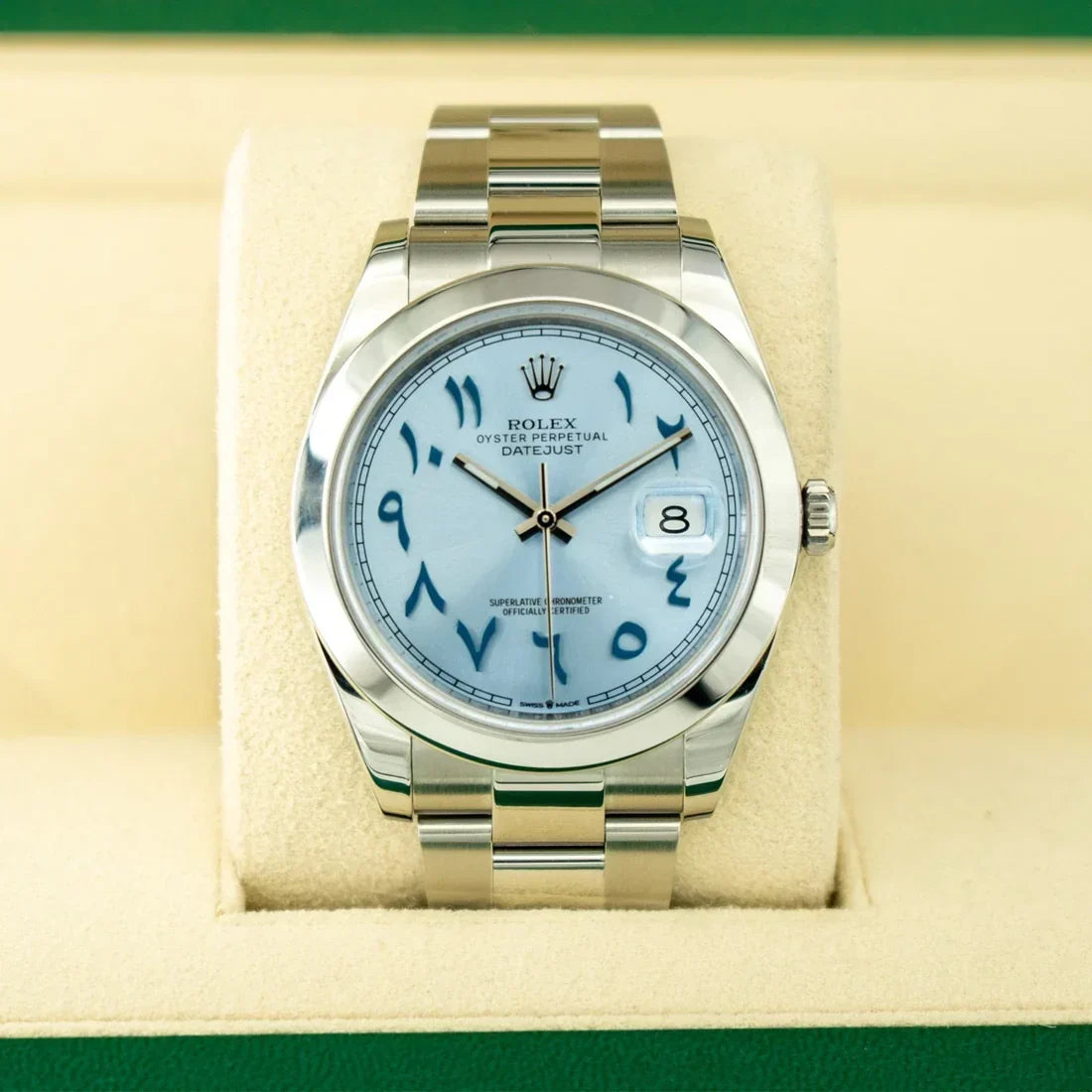 Rolex DateJust 41 126300 'Ice Blue'