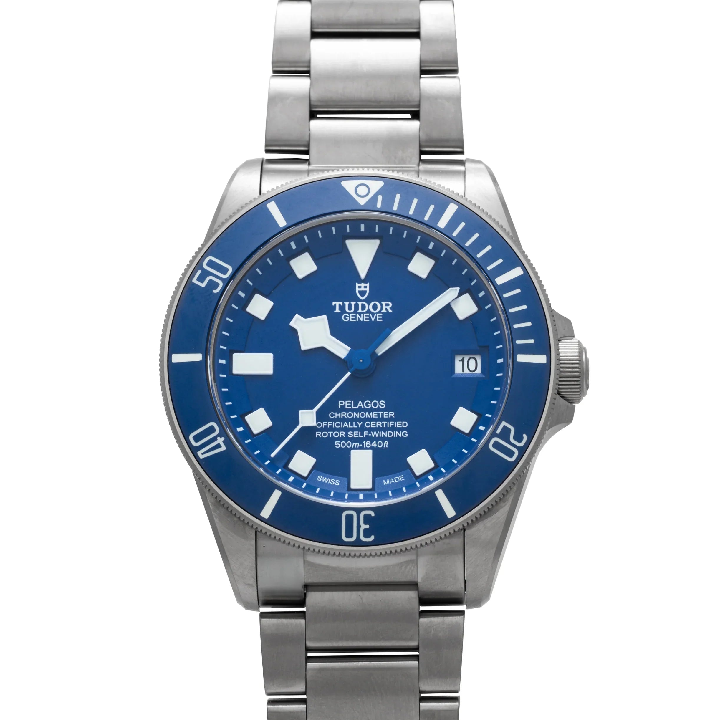 TUDOR Pelagos 42mm Titanium Automatic Diving Watch – Blue Dial
