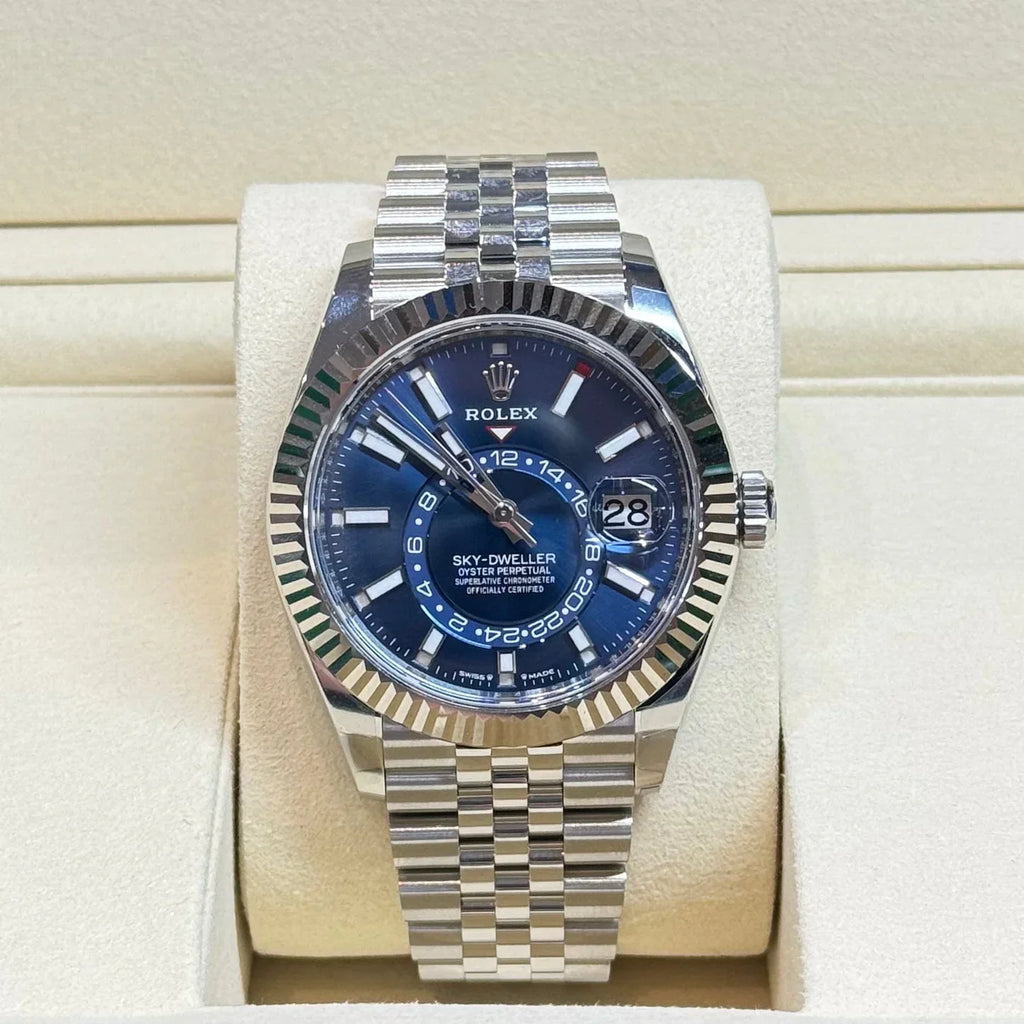 Sky-Dweller | Blue Dial | Jubilee Bracelet | Automatic