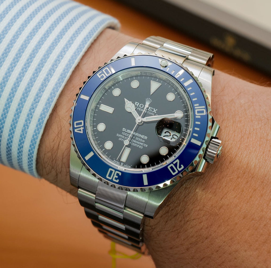Submariner “cookies ” | Black dial | Blue Ceramic Bezel | 40mm