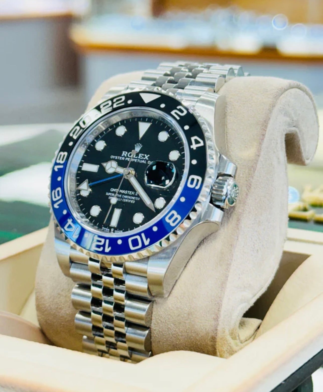 GMT-Master II Batgirl SS Black 40mm