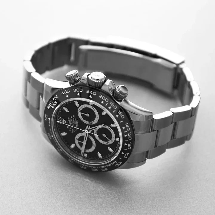 Cosmograph Daytona SS Ceramic Black Dial 40mm